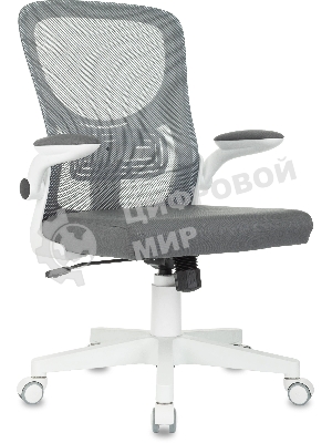 Кресло Бюрократ ASTER N-W TW-04 Neo Grey темно-серый, сетка/ткань, 120 кг, механизм качания