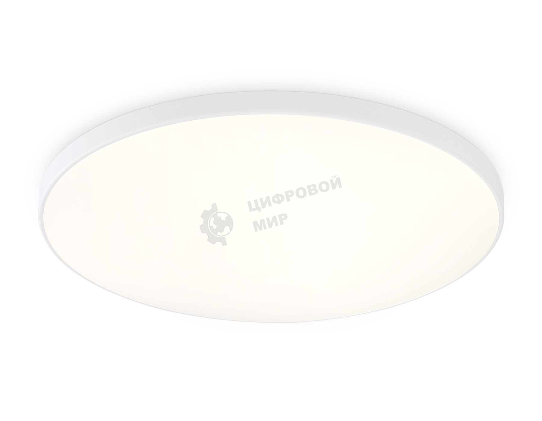 Потолочный светодиодный светильник Ambrella light FZ1222 WH белый IP44 24W 4200K D372*55 (Без ПДУ)