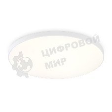 Потолочный светодиодный светильник Ambrella light FZ1222 WH белый IP44 24W 4200K D372*55 (Без ПДУ)