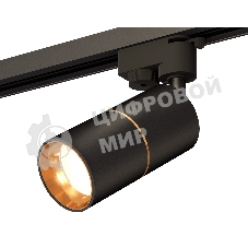 Светильник Ambrella light XT6302020 SBK/PYG черный песок/золото желтое полированное MR16 GU5.3