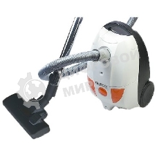 Пылесос Centek CT-2503 белый/оранжевый, 400/2000 Вт, уборка сухая, пылесборник мешок 2.5 л