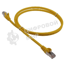 Кабель Патч-корд LANMASTER LSZH FTP cat.5e, 1.5 м, желтый