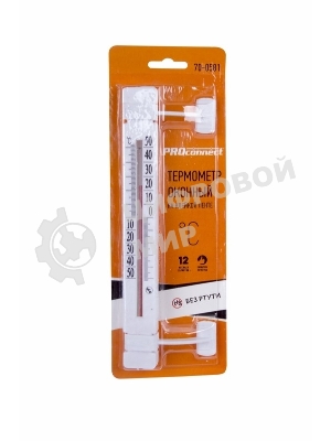 Термометр PROconnect наружный оконный на клейкой ленте