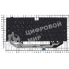 Клавиатура для ноутбука Huawei matebook X pro черная