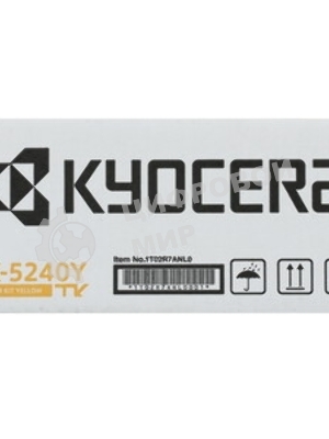 Картридж лазерный Kyocera TK-5240Y (1T02R7ANL0) желтый для P5026cdn/cdw, M5526cdn/cdw 3000 стр.