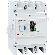 Выключатель автоматический PRO.KVANT TM-250N 3P 125A 35kA | KV0000068 | Контактор (Legrand)