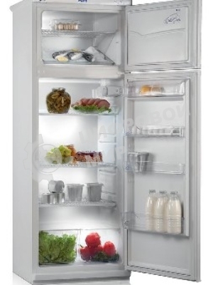 Холодильник Pozis Мир 244-1 белый глянц. двухкамерный 230/60 л морозилка сверху