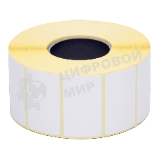 Термоэтикетки Cactus Eco CS-TE43251000 сег.:43x25мм самоклей. д.вн.рул.80мм д.вт.40мм 1000шт/рул белый