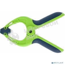 Струбцина Сибртех клещеобразная, пл, корп 2-х комп, рукоятки, усиленная пружина,2-3/4