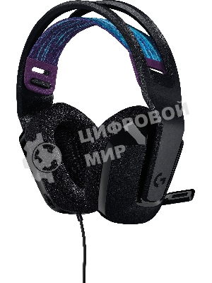 Гарнитура Logitech G335 чёрный, проводная, 3.5 мм