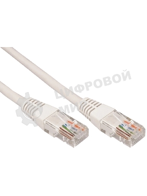 Пaтч-корд U/UTP Rexant, cat.5e, RJ45-RJ45, неэкранированный, PVC серый, 7м