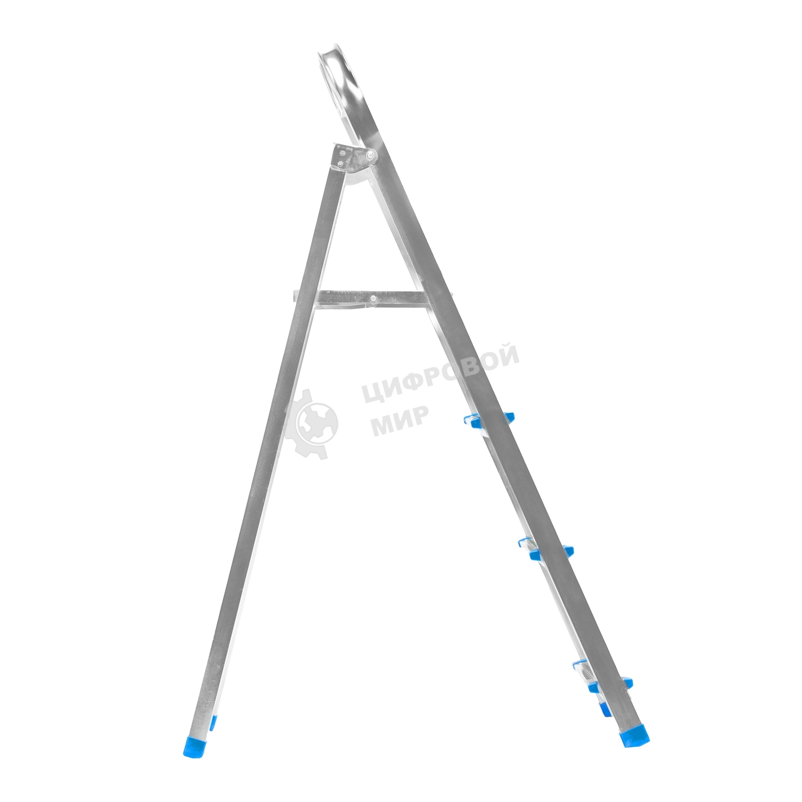 Стремянка Сибртех 4 ступени, стальная, оцинкованная