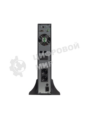 Источник бесперебойного питания Бастион 8762 SKAT-UPS 1000-RACK-ON P3 - 1000 Вт, On-Line, синус, внешн. АКБ 24В, 2хSchuko