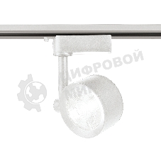 Трековый однофазный светодиодный светильник Ambrella light GL6388 WH белый LED 7W 4200K 24°