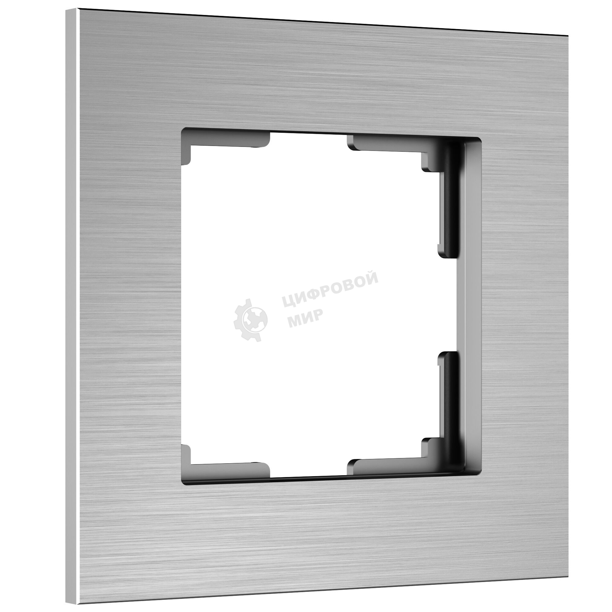 Рамка на 1 пост AluMax (алюминий) W0013506