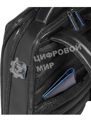 Рюкзак мужской Piquadro Blue Square CA6817B2/N черный натур.кожа