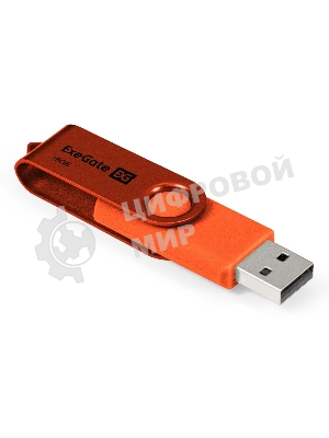 Exegate EX302043RUS USB-флеш накопитель ExeGate Jet 16GB оранжевый (USB2.0, 480Mbps, пластик/металл)