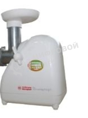 Мясорубка электрическая БЕЛВАР КЭМ-П2У-302-08 белый, 1500 Вт, 0.4 кг/мин, реверс, защита от перегрузки, насадки - 7