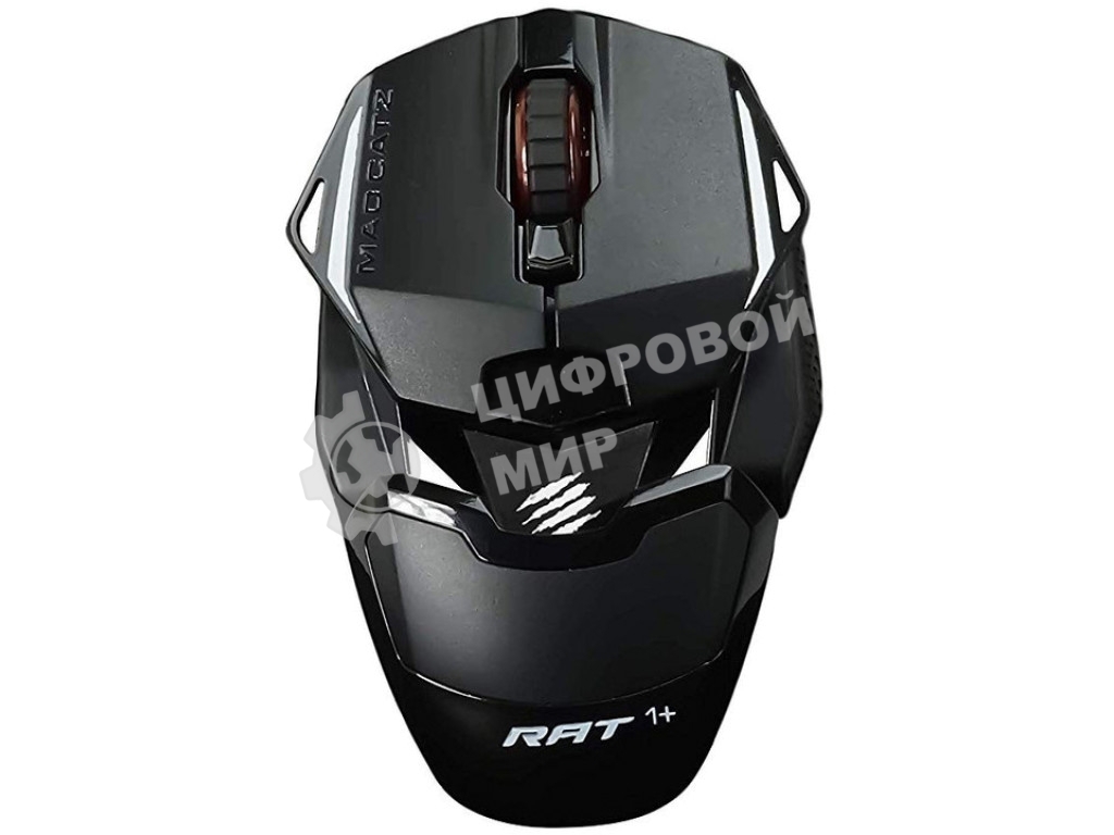 Мышь проводная игровая Mad Catz R.A.T. 1+ (ADNS3050, USB, 3 кнопки, 2000 dpi) черная