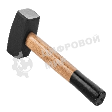 Кувалда Sparta 2000 г, кованая головка, деревянная двухцветная рукоятка