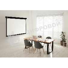Экран Cactus 128x170.7см Wallscreen CS-PSW-128X170-BK 4:3 настенно-потолочный рулонный черный
