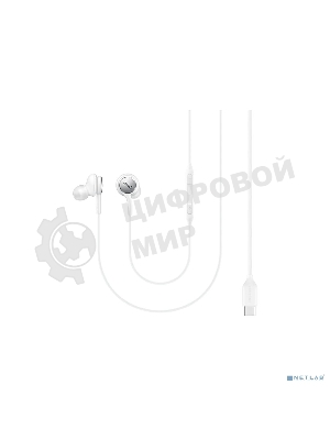 Гарнитура вкладыши Samsung EO-IC100 1.2м белый проводные (в ушной раковине)