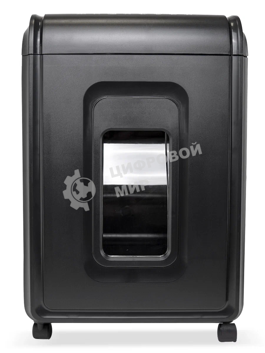 Шредер Heleos УМ32-4 черный/серебристый (секр.P-4) фрагменты 28лист. 32лтр. скрепки скобы пл.карты CD