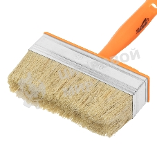 Кисть-ракля Sparta 40х140 мм, натуральная щетина, пластмассовый корпус, пластмассовая рукоятка