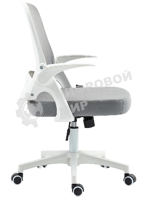 Кресло компьютерное Cactus CS-WMC212-GY белый/серый, сетка/ткань