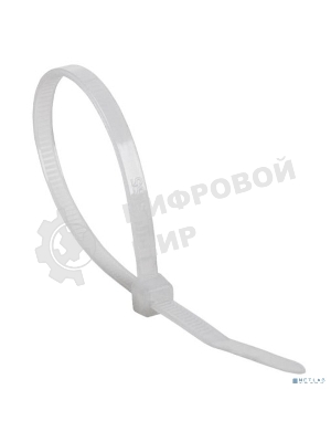 Хомут-стяжкa нeйлонoвая Rexant 300x4,8 мм, белая, упаковка 25 шт.