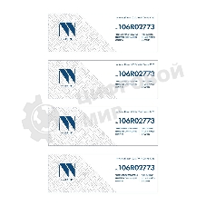 Картридж NVP совместимый NV-106R02773-SET4 для Xerox Phaser 3020/WorkCentre 3025 (1500k) (4 шт)