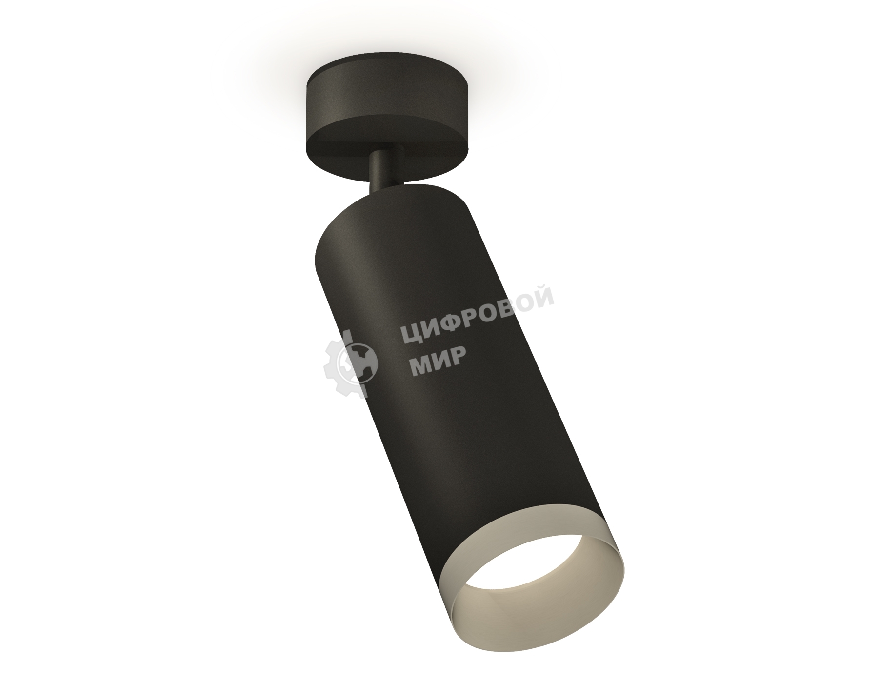 Светильник Ambrella Light XM6343004 SBK/MCH черный песок/хром матовый MR16 GU5.3 (A2210, C6343, N6133)