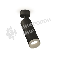 Светильник Ambrella Light XM6343004 SBK/MCH черный песок/хром матовый MR16 GU5.3 (A2210, C6343, N6133)