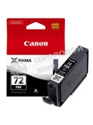 Картридж струйный Canon PGI-72PBK (6403B001) фото черный (510 стр.) для Canon PRO-10
