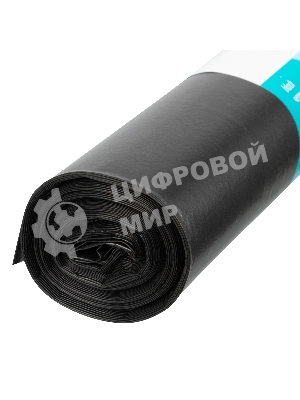 Пакеты для мусора Home Palisad 180 л x 10 шт. пвд особопрочные черные, длинный ролик