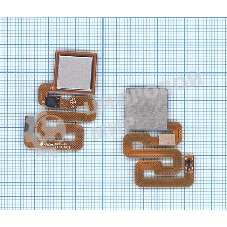Шлейф со сканером отпечатка пальца для Xiaomi Redmi 4x серый