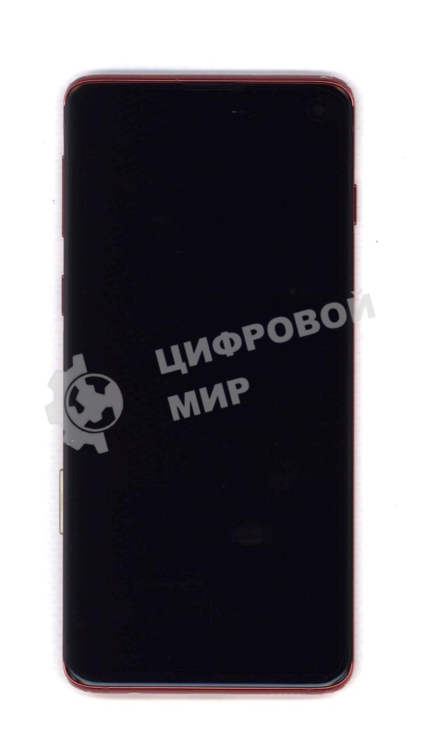 Дисплей для Samsung Galaxy S10 SM-G973F/DS красный