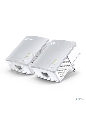 Сетевой адаптер TP-Link TL-PA4010KIT AV600 Nano Powerline Ethernet Adapter Starter Kit, Ultra Compact Size, 500Mbps Powerline Datarate,10/100Mbps Fast Ethernet, HomePlug AV, Green Powerline,Plug and Play, Twin Pa