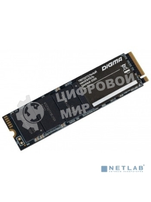 Накопитель SSD Digma Run S9, 512Gb, SATA III, M.2 2280, R/W 520/475