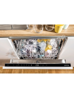 Встраиваемая посудомоечная машина Gorenje GV642E90, черный, 59.8 см, 13 компл., 47 дБ, класс A++