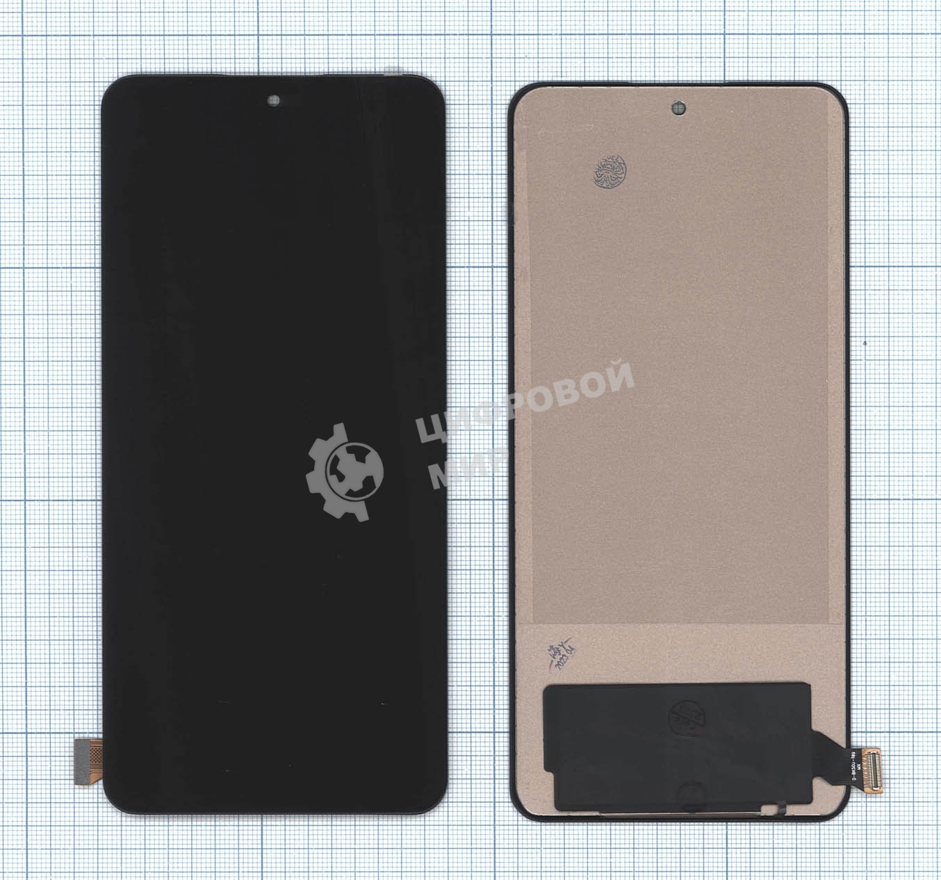 Дисплей для Xiaomi Mi 12T/Mi 12T Pro (TFT) черный