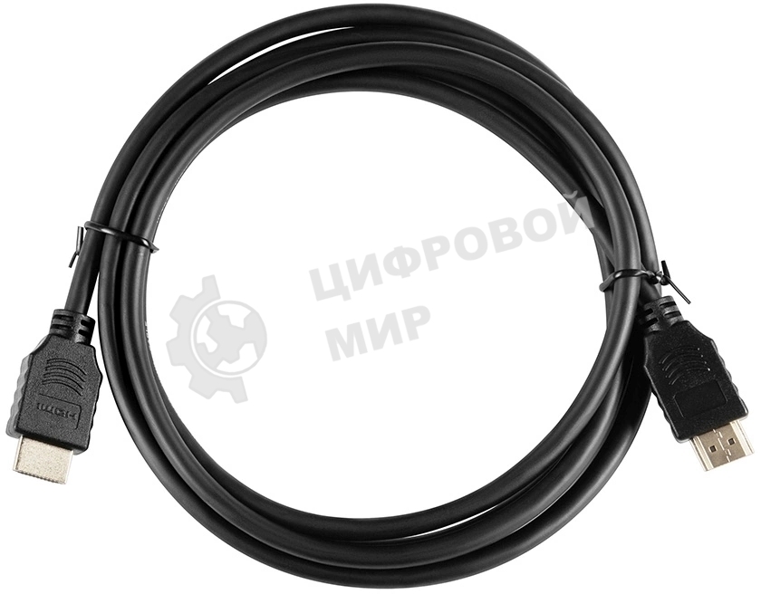 Кабель аудио-видео Buro HDMI (m)/HDMI (m) 2м. черный