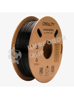 Пластик для принтера 3D Creality 3301030035 CR-PETG d1.75мм 1кг черный