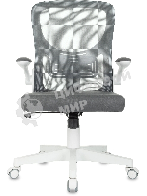 Кресло Бюрократ ASTER N-W TW-04 Neo Grey темно-серый, сетка/ткань, 120 кг, механизм качания