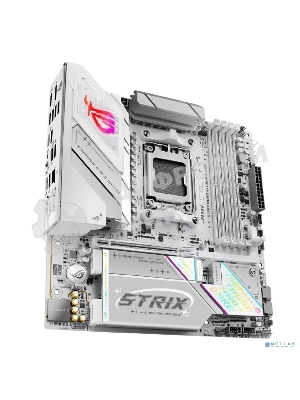 Материнская плата Asus ROG STRIX B850-G GAMING WIFI, AM5, AMD B850, 4xDDR5, 2xSATA, 4xM.2, 1xPCIe 5.0 x16, 1xHDMI, 1xDP, 1x2.5Gb LAN, Wi-Fi 7, Bluetooth 5.4, 1xUSB-C 20Gbps, 1xUSB-C 10Gbps, 2xUSB-A 10Gbps, 4xUSB-A 5Gbps, 2xUSB-A 2.0, 2x3.5 мм, 7.1, mATX