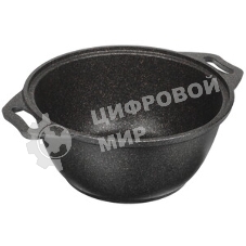 Кастрюля Kukmara кго22а а/пр литая 2,0 л стекл/кр Granit ultra original