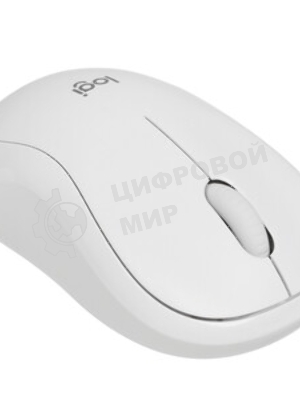 Мышь беспроводная Logitech M240 SILENT белый, 4000 dpi, Bluetooth, кнопки - 3