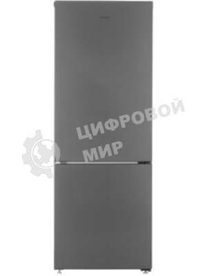 Холодильник Бирюса Б-W6034 графит матовый двухкамерный 210/85л морозилка снизу