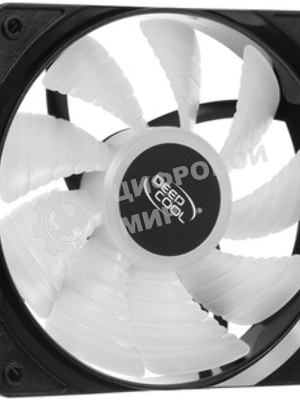 Вентилятор для корпуса DEEPCOOL RF120B черный, 120 мм, 1300 об/мин, 21.9 дБ, 3 pin