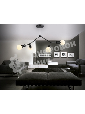 Светильник Ambrella light TR8033/4 BK черный E27*4 max 40W D670*440